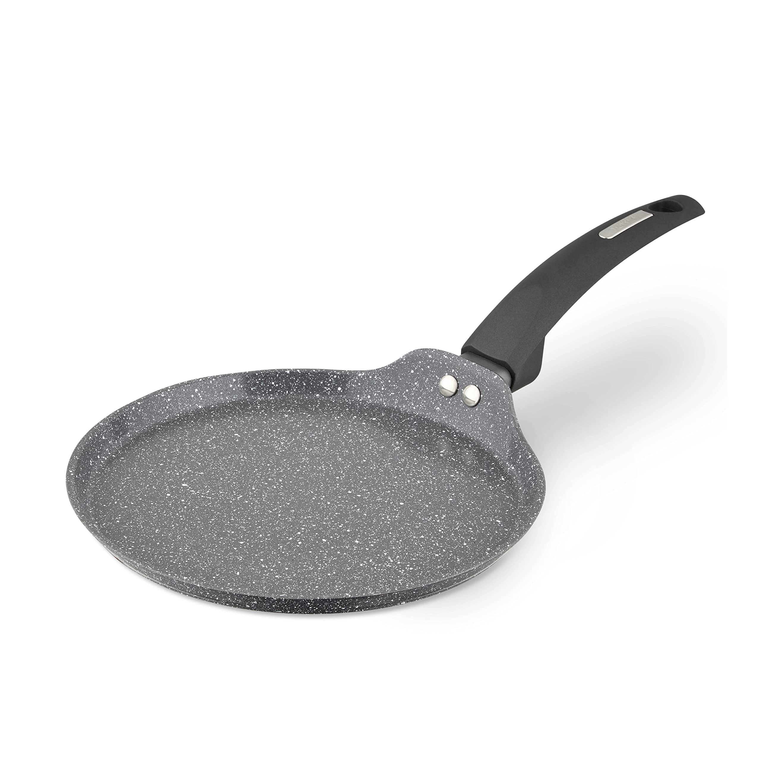 T81287 Cerastone Forged Aluminium Crepe Pan with Ceramic Non-Stick Coating, 25cm, Graphite