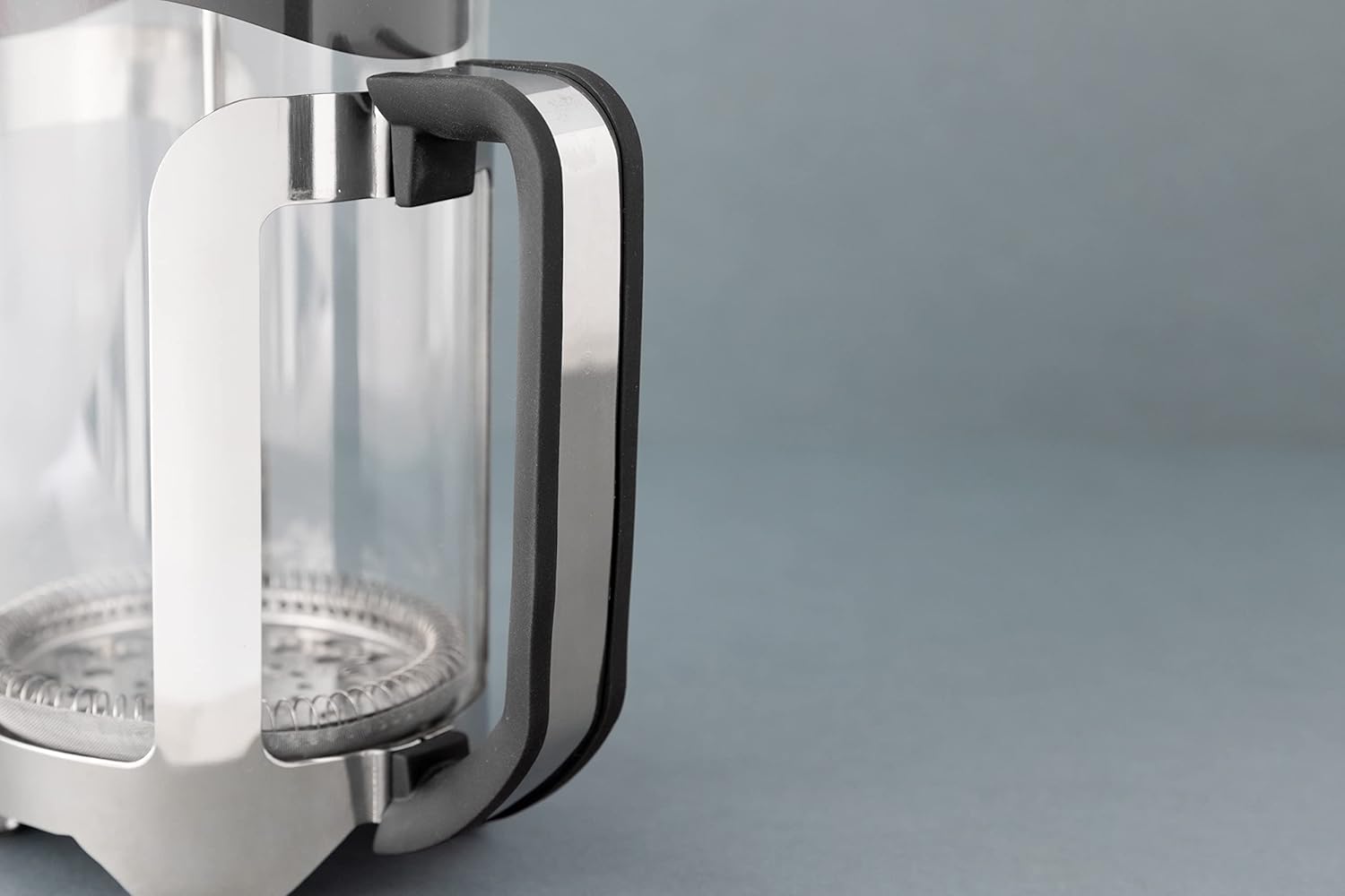 Roma Stainless Steel French Press Coffee Maker, Silver Secondary image