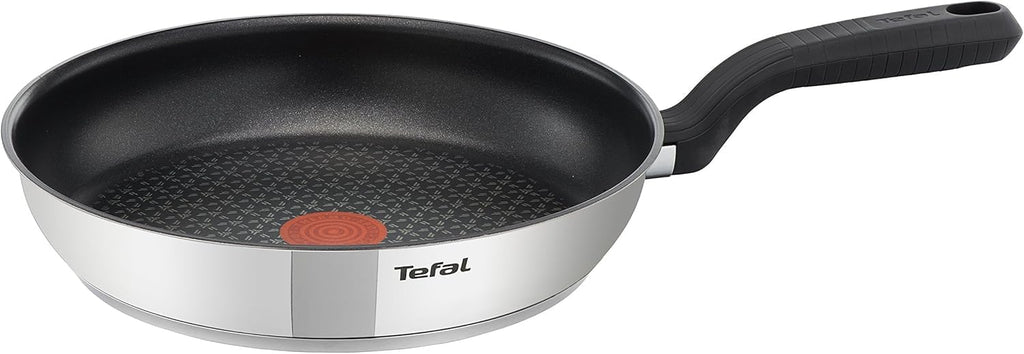 Comfort Max 20cm Stainless Steel Frying Pan – Durable Non-Stick Pan with Thermo-Spot Heat Indicator, Induction Compatible Base, Comfortable Grip Handle, G7260244