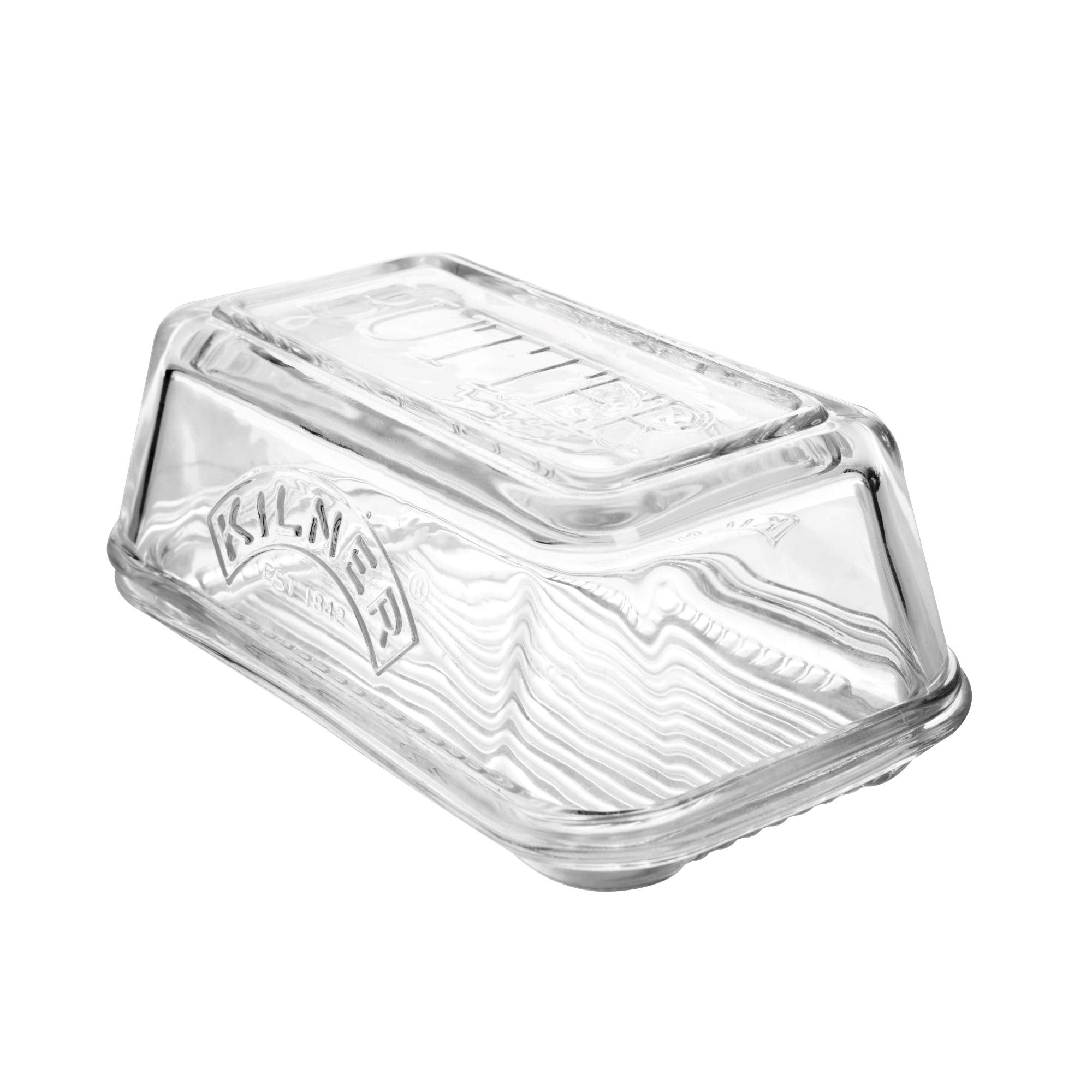 Glass Butter Dish 250g Capacity Durable BPA-Free Keeps Butter Fresh Longer Dishwasher Safe Sustainable Glass Storage Solution for Fridge and Tabletop Use