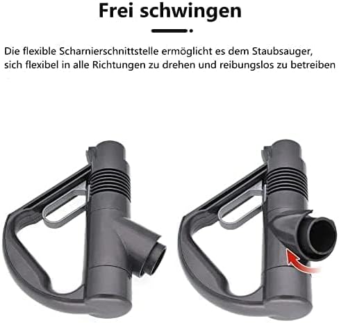 zalati Replacement Handle of Vacuum Cleaners Accessory Compatible with Dyson DC19 DC23 DC26 DC29 DC32 DC36 DC37