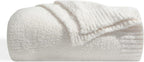 bearberry Super Soft Fluffy Throw Blanket Lightweight Cozy Warm Throw Blankets for Couch Bed Sofa All Season(Cream, 50”x60”)