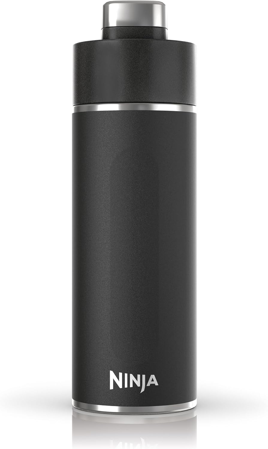 Thirsti Water Bottle and Flask 700 ML with Leak-Proof Lid, Designed for Carbonated, Hot & Cold Drinks, Ideal for Travel & Sports, Triple Insulated, Stainless Steel Bottle, Black, DW2401EUUKBK