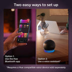 White and Colour Ambiance Smart Bulb Twin Pack LED [B22 Bayonet Cap] - 806 Lumens 60W Equivalent. for Home Indoor Lighting, Livingroom and Bedroom, 2 Count (Pack of 1)