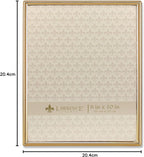 Lawrence Frames 8W x 10-Inch H Simply Gold Metal Picture Frame (670080)