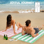 Beach Towel, Extra Large Microfibre Beach Towel for Adult, Double Sides Sand Free Quick Dry lightweight Travel Swimming Towel(Light Pink, 90×180cm - 1 pack)