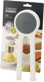 Helix Potato Ricer, Mashed and Vegetable Purees, BPA free, Stainless Steel, White/Grey, 24