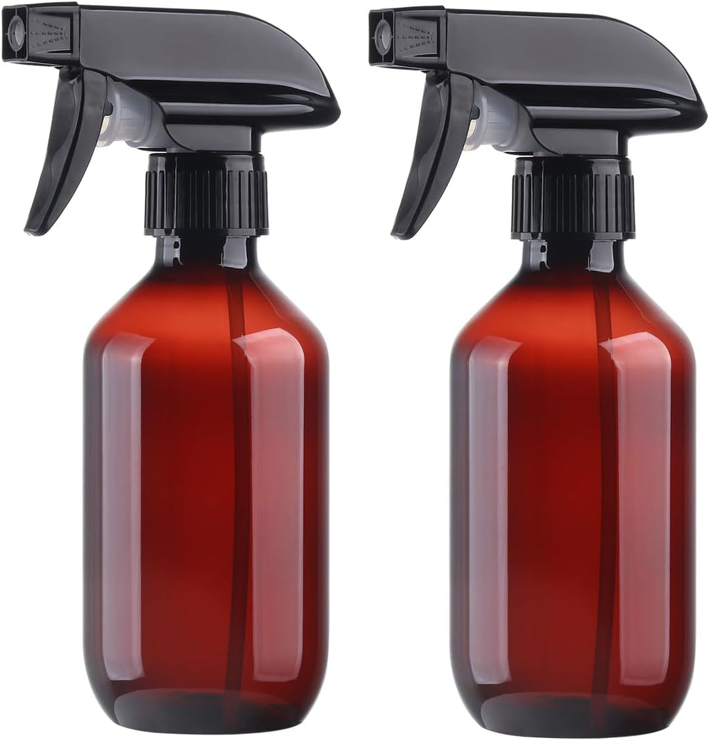 Spray Bottles 10oz/300ml Plastic Spray Bottle Empty Refillable Container with Adjustable Head Sprayer, Mist/Stream Water Bottle for Cleaning Products, Plants, Pet Training, Hairstyling
