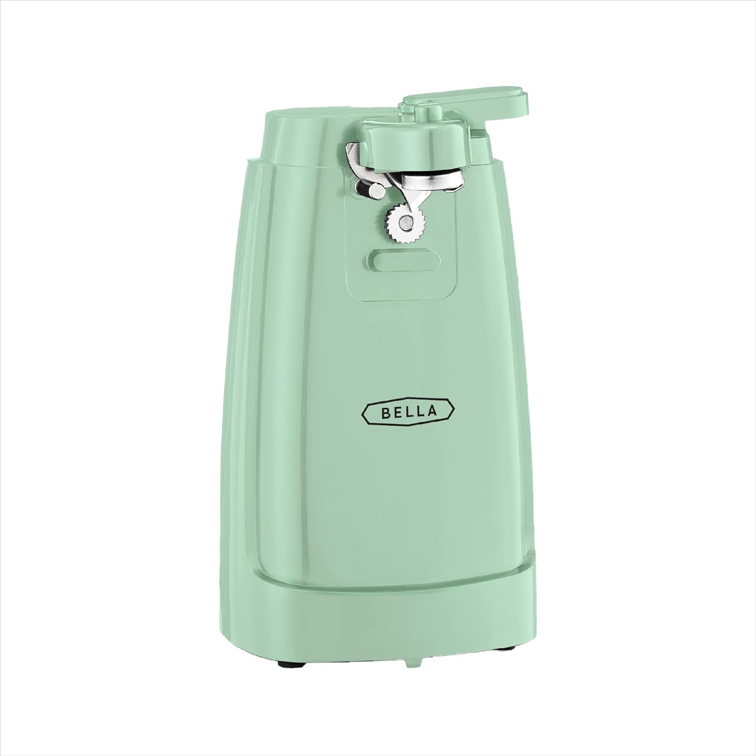 Electric Can Opener and Knife Sharpener, Multifunctional Jar and Bottle Opener with Removable Cutting Lever and Cord Storage, 60 Watt Motor, BPA Free, Stainless Steel Blade, Sage Main image