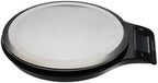 Digital kitchen scales with LCD display (with batteries), Black and Stainless Steel, BPA free, Weighs up to 11 pounds