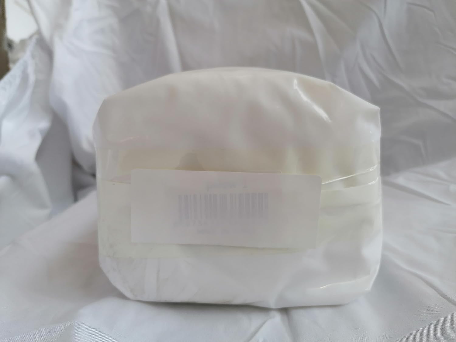 Memory Foam Pillow Neck Support Pillows Orthopaedic Cervical Soft Deep Sleep for Side Sleepers and Back with Washable Cover 60 x 35 cm White