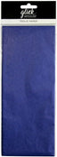 Royal Blue Tissue: 4 Sheets (750x500mm) Tissue Paper for Gift Wraping, Birthday, & Arts and Crafts. Rich Blue for Creative Wrapping & Crafting Uses.