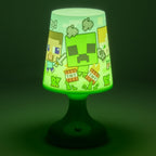 Paladone Minecraft Colour Phasing Table Lamp, Officially Licensed RGB LED Night Light for Kids and Gamers, Pop Culture and Gaming Merchandise