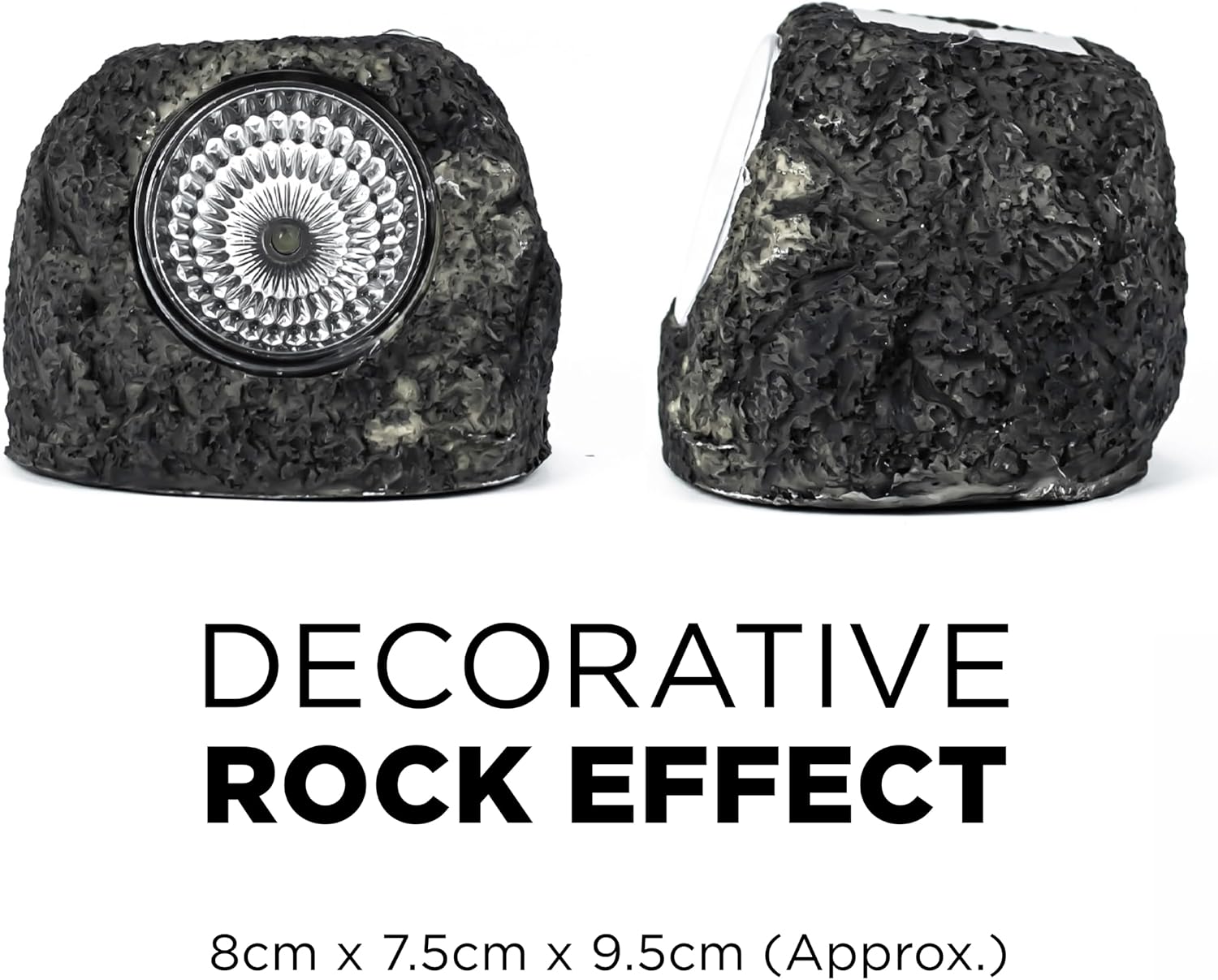 Uluru Outdoor Garden Solar Light / 3 Pack of LED Rock Design Solar Lights/Waterproof Garden Ornament Light/Rechargeable Battery Included Secondary image