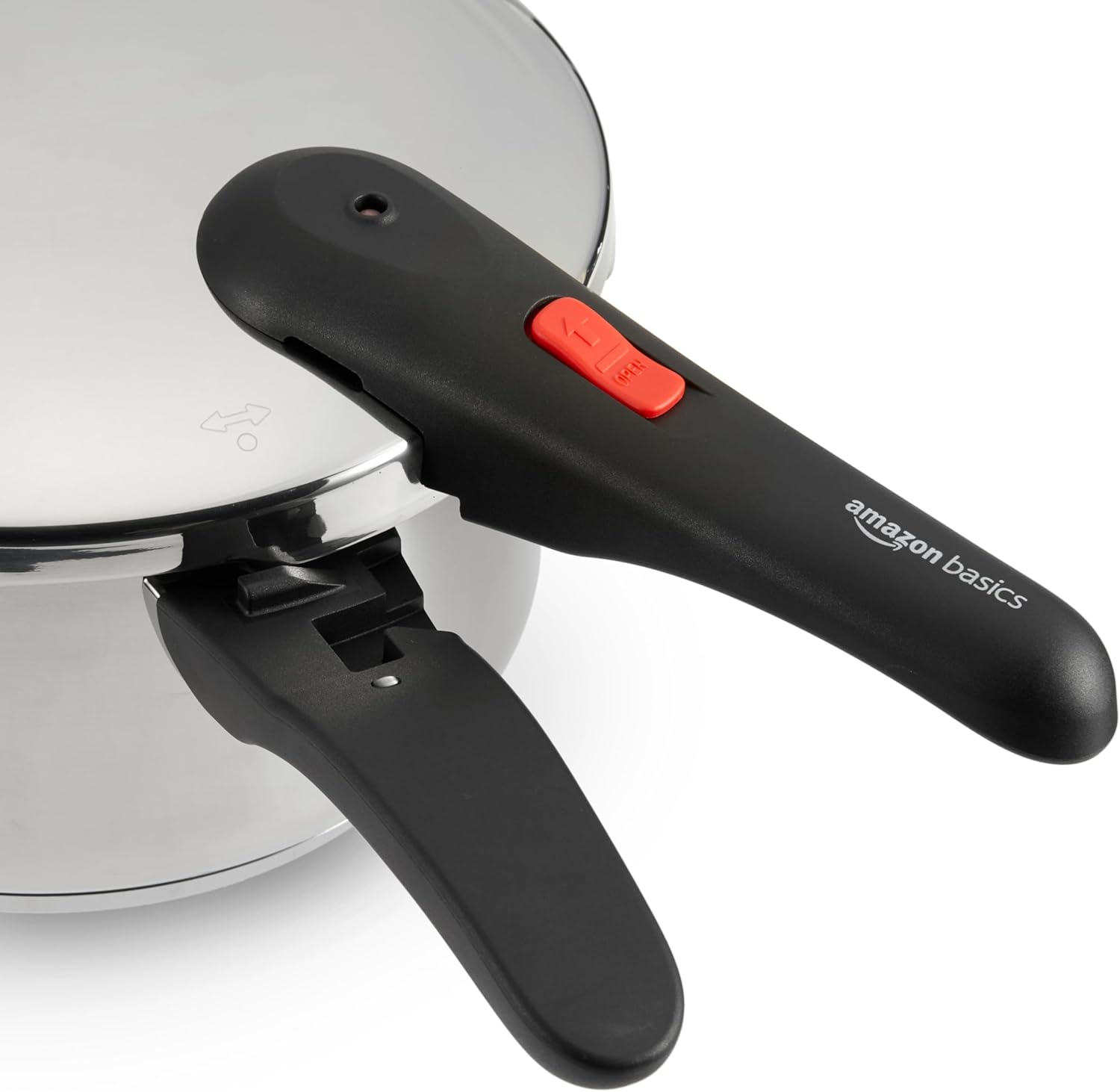 Amazon Basics Stainless Steel Pressure Cooker, 4 litres, Silver Secondary image