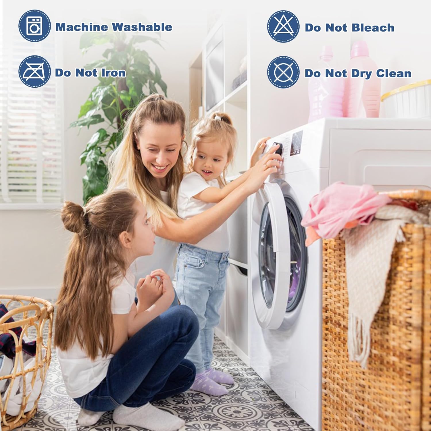 GRT Waterproof Mattress Protector Double Bed, 30cm Extra Deep Skirt, Breathable Noiseless Quilted Mattress Cover, Super Absorbent Dust Proof Mattress Protector (Double - 137 x 190cm)