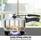 Hawkins Stainless Steel Induction Compatible Pressure Cooker, 2 Litre, Silver (HSS20)
