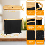 Toilet Roll Storage, Toilet Roll Storage Basket with Lid, Multifunctional Toilet Paper Basket, Toilet Paper Basket Cabinet, Toilet Roll Holder Storage Stand