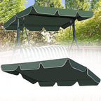 Swing Chair Canopy Replacement, 2 & 3 Seater Garden Swing Seat Cover – Waterproof, Windproof, Anti-UV, Heavy Duty Rip Proof Hammock Top Cover,replacement canopy (Cover Only) (Size : 164 * 114 15cm)