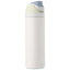 FreeSip Insulated Stainless Steel Water Bottle with Straw for Sports and Travel, Leak Proof, BPA-Free, 710ml, Iced Breeze
