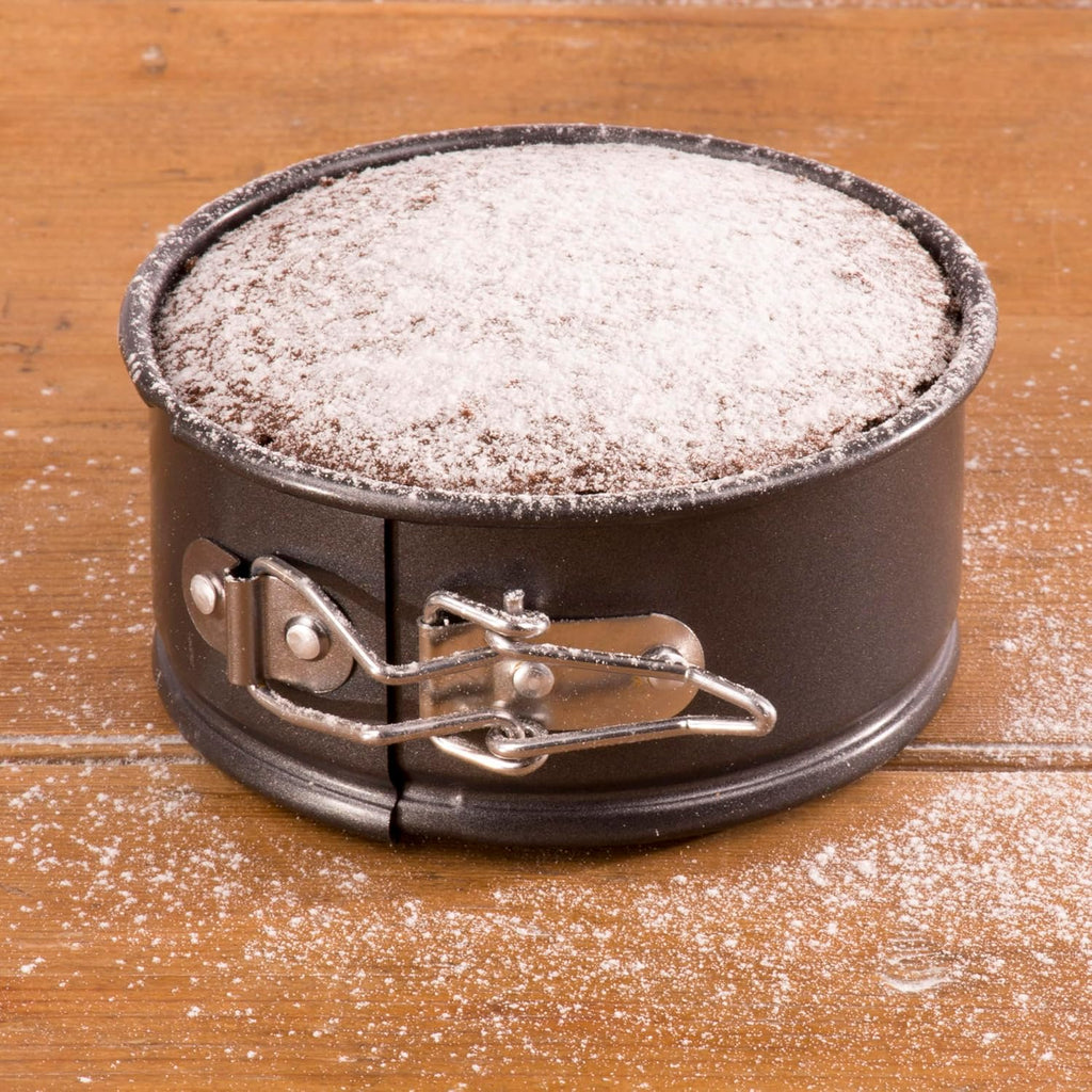 Cake ring with Teflon non-stick coating, 23 cm diameter, gray