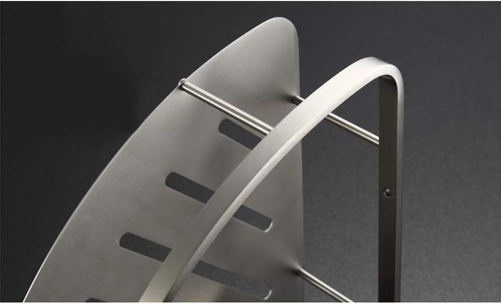 CS005 Wall Mounted Stainless Steel Bathroom Shower Corner Caddy Rust Proof, Brushed Steel