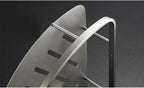 CS005 Wall Mounted Stainless Steel Bathroom Shower Corner Caddy Rust Proof, Brushed Steel