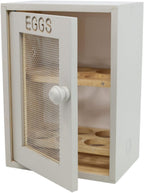 APOLLO THE HOUSEWARES BRAND 4936 Egg cabinet GREY, Wood, 12 x 18 x 25 cm