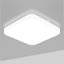 Ceiling Lights 24W, 2400lm Super Bright Square LED Ceiling Light, Daylight White 5000K, IP44 Waterproof Bathroom Light, for Office, Living Room, Bedroom, Kitchen, Hallway, Porch