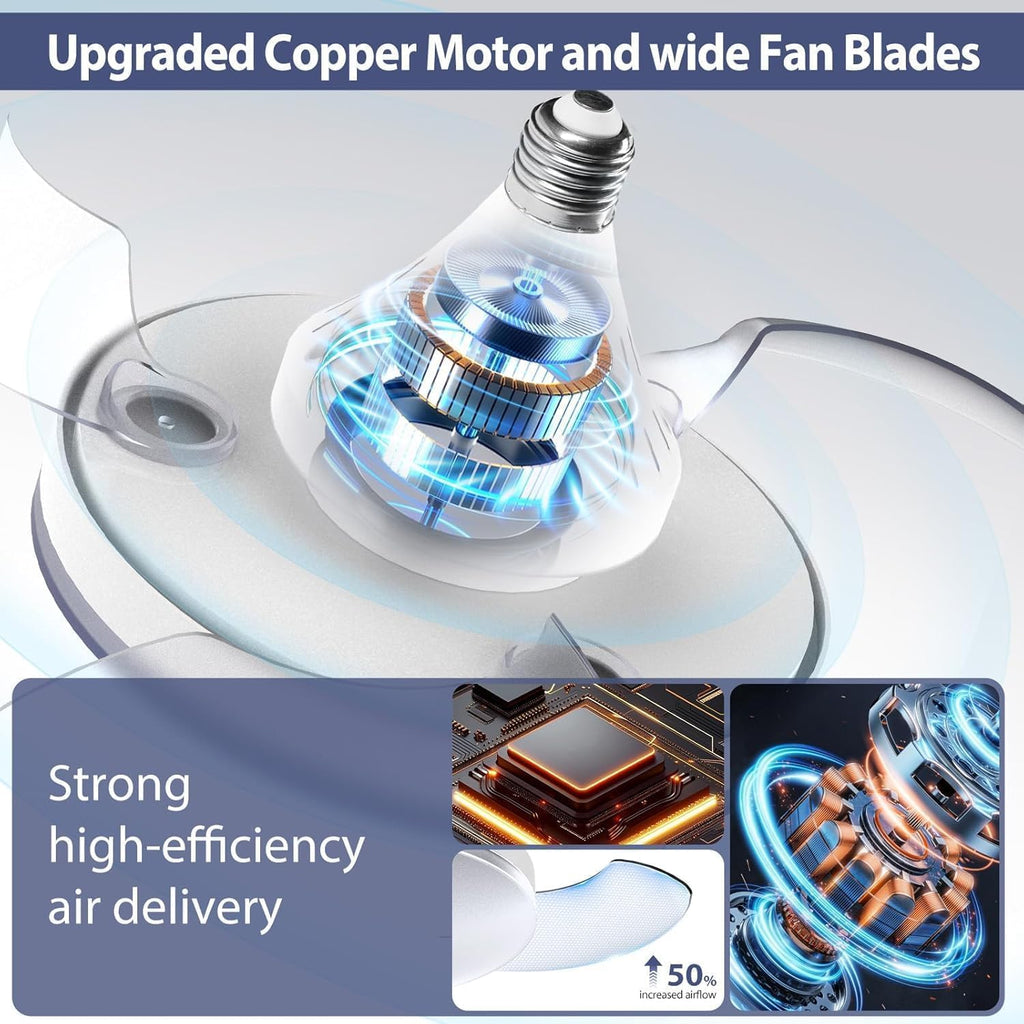 Ceiling Fans with Lights and Remote, 40W Retractable Modern Smart Ceiling Fan Upgraded Motor, 3 Colors 4 Wind Speeds, 3000-6500K Dimmable E27 Base LED Fan Light for Bedroom, Living Room