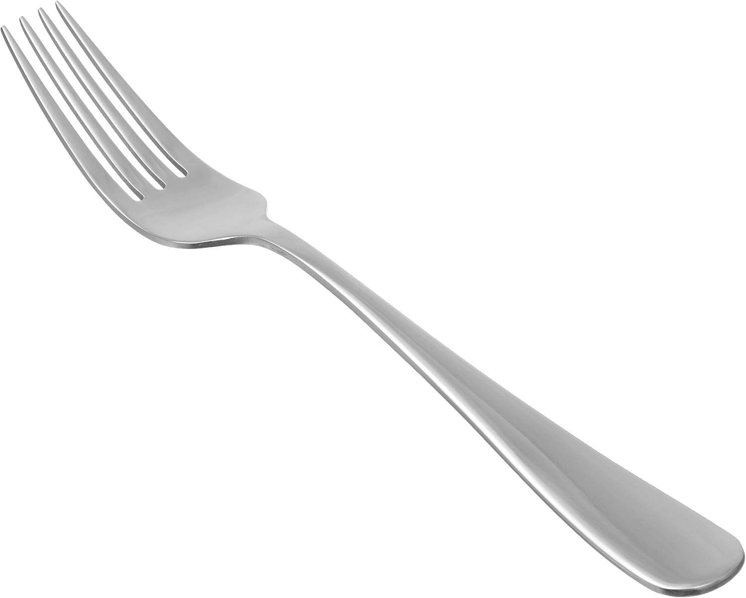 Stainless Steel Dinner Forks with Round Edge, Dishwasher Safe, Pack of 12, Silver Main image