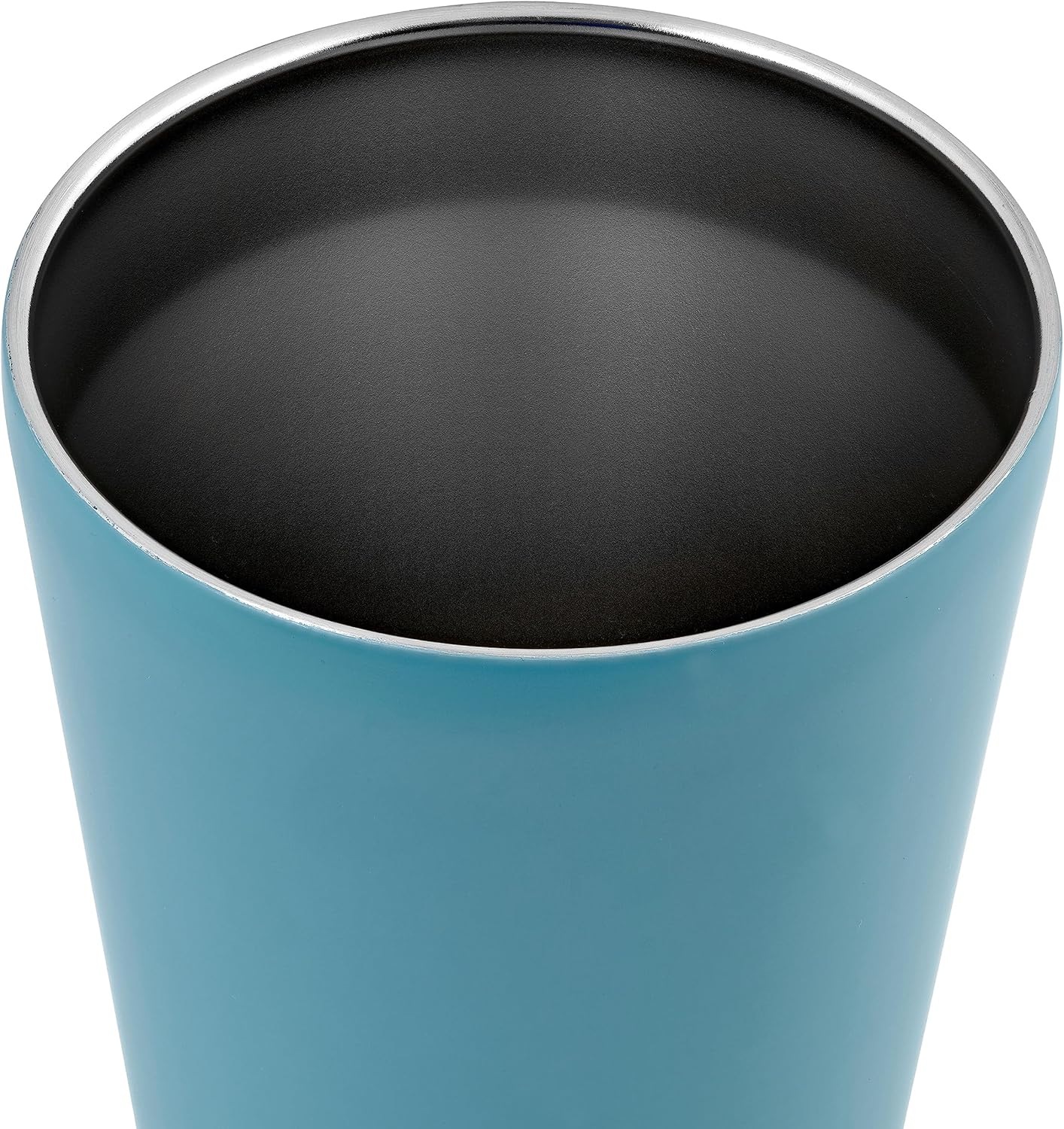 The Sipper Stainless Steel Insulated Tumbler with Straw and Lid Double Walled BPA Free Splash Proof Travel Cup for Cold Drinks 550ml - Powder Blue