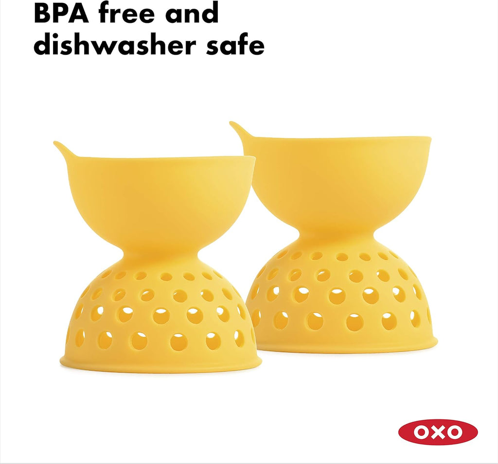 Good Grips 2-Piece Silicone Egg Poacher Set