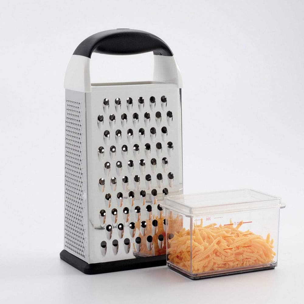 Good Grips Box Grater,Silver/Black