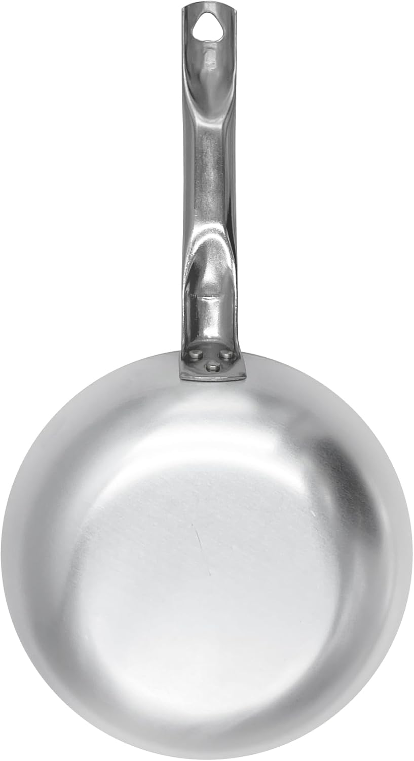 Pentole Agnelli ALMA111B24 High Skipping Saucepan, Tubular Handle, Professional Aluminum, 24 cm