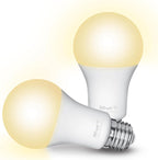 WiFi CCT - E27-71298-02 Smart Bulb, Dimmable LED Bulb, Works with Alexa and Google Home, No Hub, 2.4GHz WiFi Bulb, E27 Screw Bulb, Warm to Cool, White Ambience [Amazon Exclusive] - 2 Pack