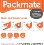 Packmate - 4 Medium 60 x 45cm Flat Vacuum Storage Bags Ð Ideal for Storing Baby Clothes, Pillows, Blankets, Towels and Much More
