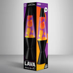 Lamp - 14.5" Autumn Dusk - The Original Motion Lamp - Yellow and Purple Liquid with Black Base - Item #2323