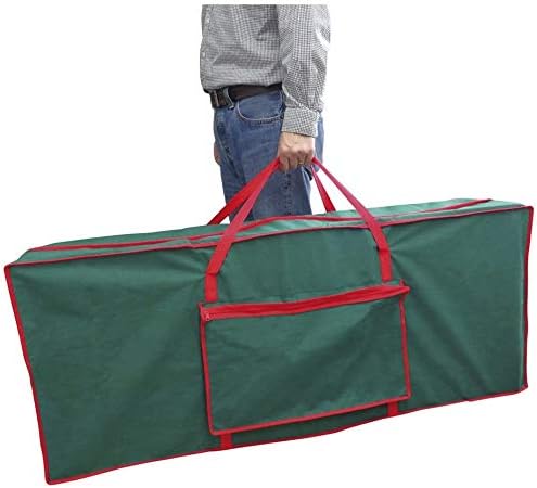 Ram© Christmas Tree Storage Bag Fabric Xmas Tree Fabric Decor Holiday Store Bag Upto 9FT Tree