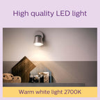 LED Classic Spot Light Bulb 6 Pack [Warm White 2700K - GU10] 35W, Non Dimmable. for Home Indoor Lighting.
