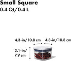 Good Grips POP Container - Small Square Mini 378 mL
