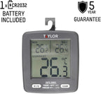 Pro Freezer Thermometer, Energy Saving, Current-Min-Max Temperature Display, -4°F to -140°F Range, Black