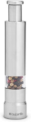 Salt and Pepper Mill, Stainless Steel, 2 Units, Silver