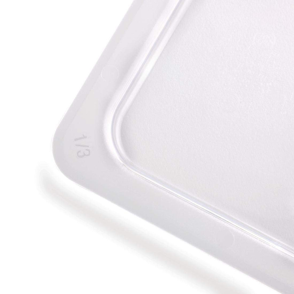 Vogue Polycarbonate Plastic 1/3 Gastronorm Lid Clear - Cover Lid for Containers U246