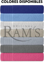 Degrees home - Set of 2 Bath or Shower Towels – Set of 2 – 100% Cotton – 480 g/m2 – 130 x 65 cm