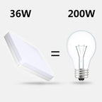 LED Ceiling Light, 36W Daylight White 6500K, 3240LM Bright Indoor Ceiling Lights for Bedroom, Kitchen, Hallway, Outside Porch and More