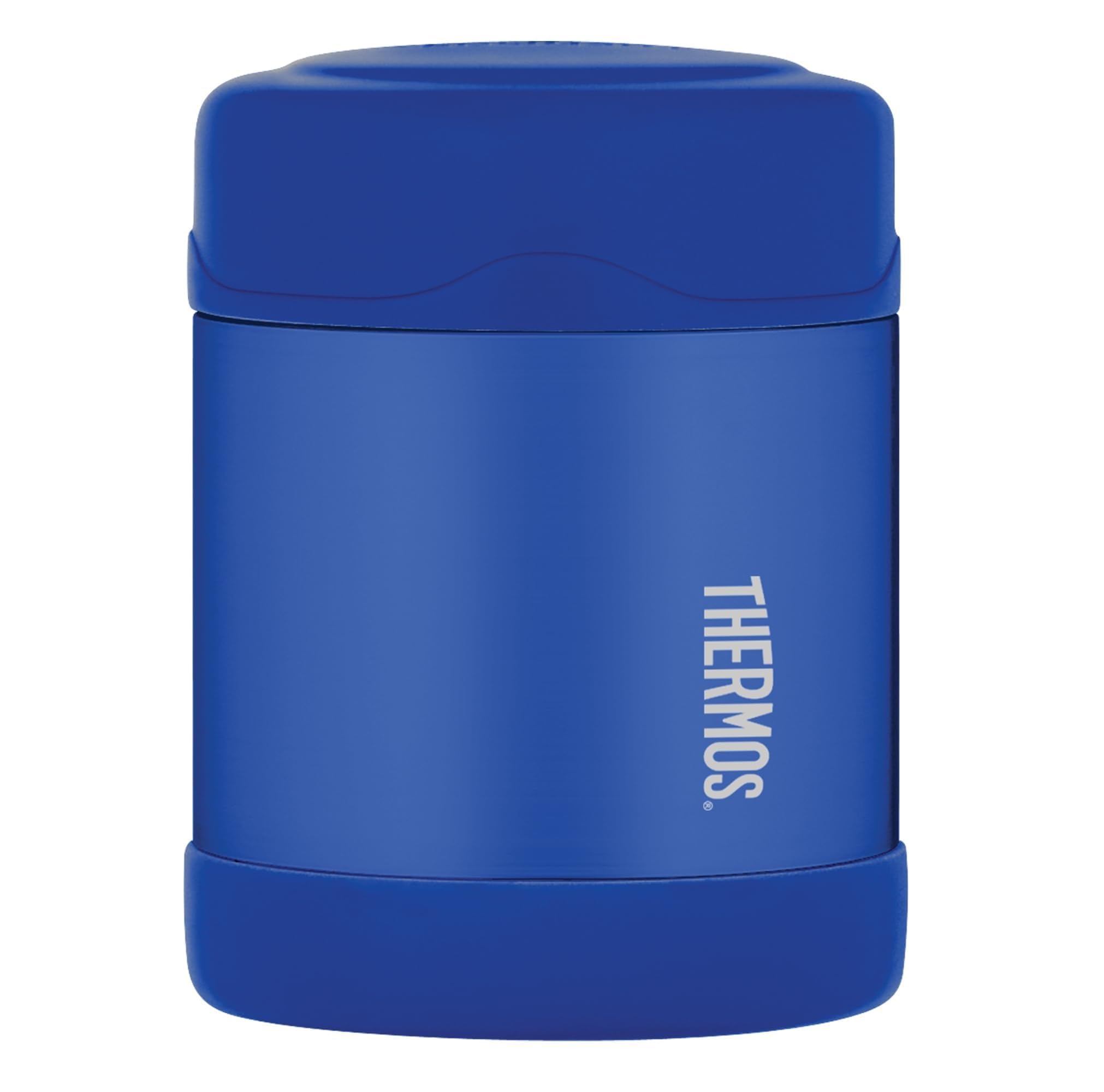 Blue Kids Food Flask (290ml) - BPA Free, Stainless Steel, Spill Proof, Thermal Flask for Lunch Box, 5 Hours Hot & 7 Hours Cold Main image
