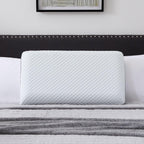 WEEKENDER Gel Memory Foam Pillow – 1 Pack Standard Size – Ventilated - Washable Cover,White (Package may vary)