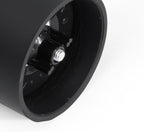 7524 BKXR Electric Salt & Pepper Grinder Set - Matt Black Soft-Touch, Push Button Operation, Battery Powered, Ceramic Mechanism, Adjustable Fine to Coarse Grind, 66g Sea Salt/30g Peppercorns