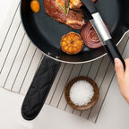 Pot Holder Set – 4 Silicone Pan Handle Covers & 2 Pieces Hot Handle Holders – Heat Resistant & Non-Slip Handle Grips for Frying Pans, Skillets & Griddle Pans